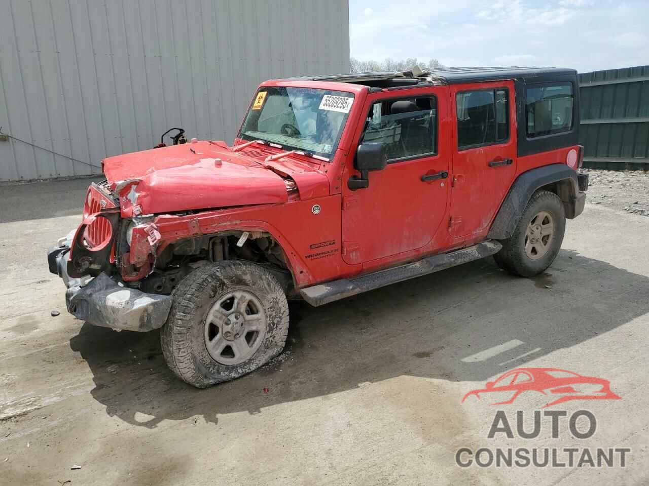 JEEP WRANGLER 2016 - 1C4BJWKG3GL157226
