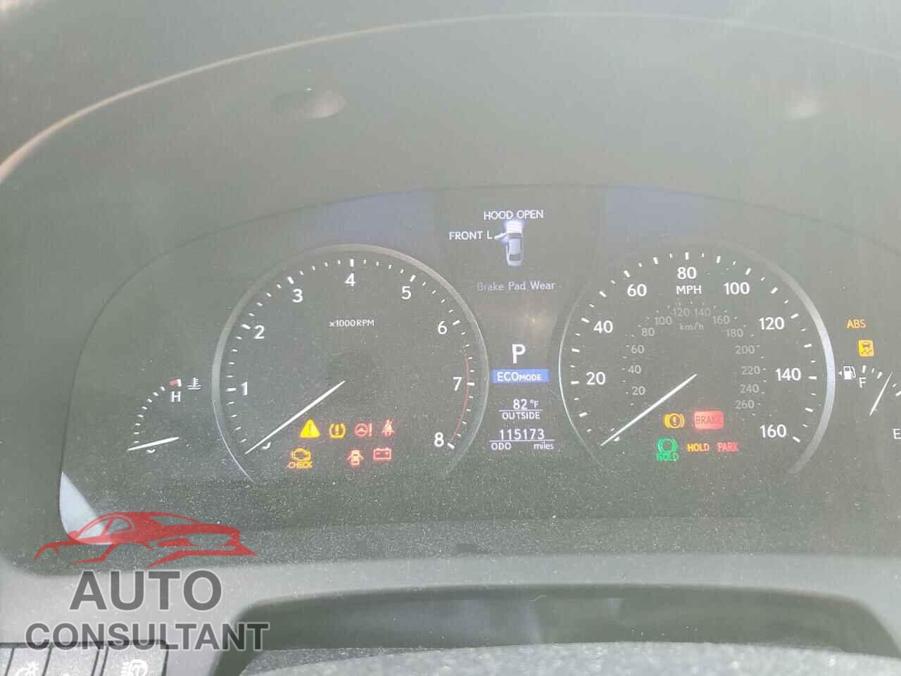 LEXUS LS460 2013 - JTHCL5EF2D5019526