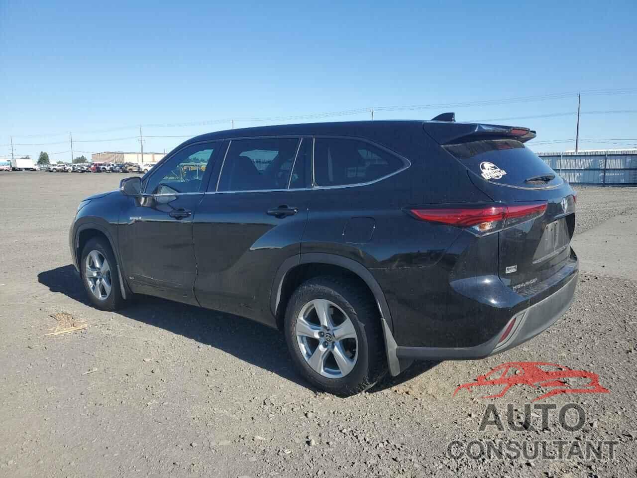 TOYOTA HIGHLANDER 2021 - 5TDBBRCH4MS523629