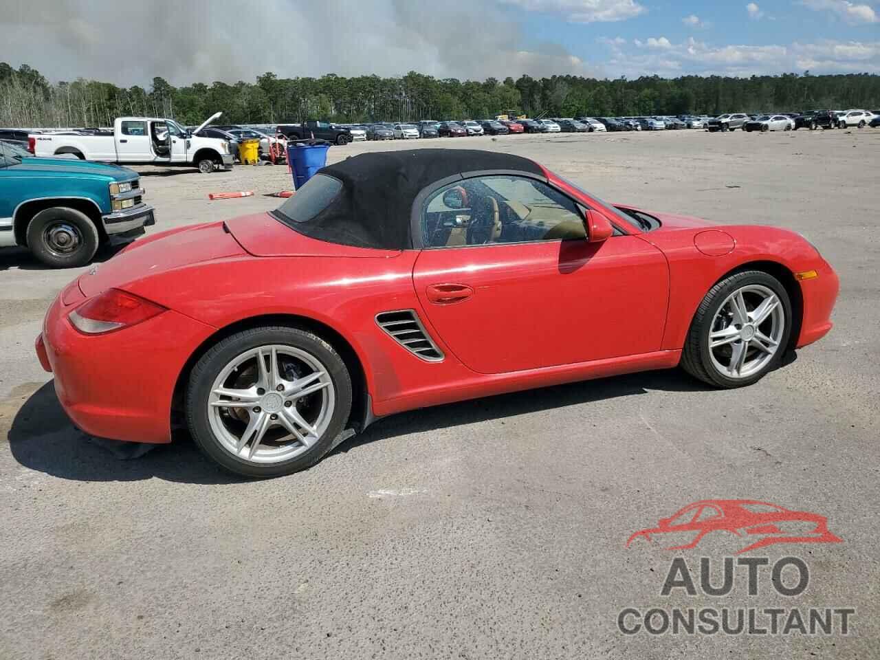 PORSCHE BOXSTER 2009 - WP0CA29829U710358