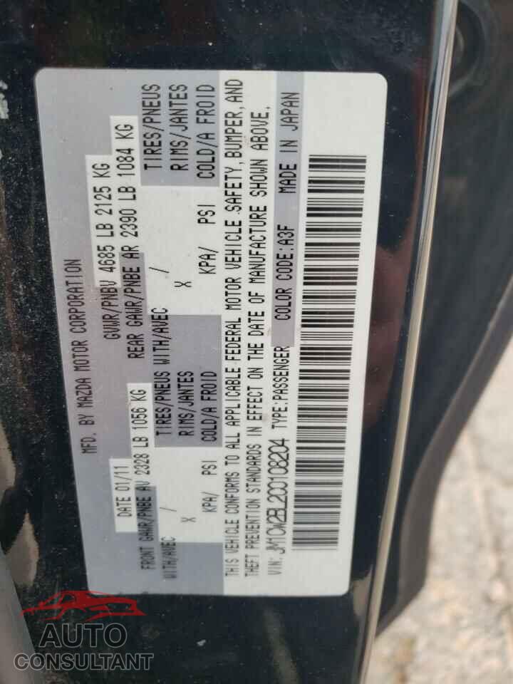 MAZDA 5 2012 - JM1CW2BL2C0108204