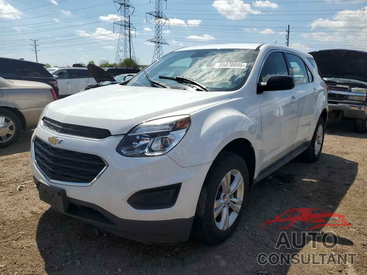 CHEVROLET EQUINOX 2016 - 2GNALBEK3G1121595