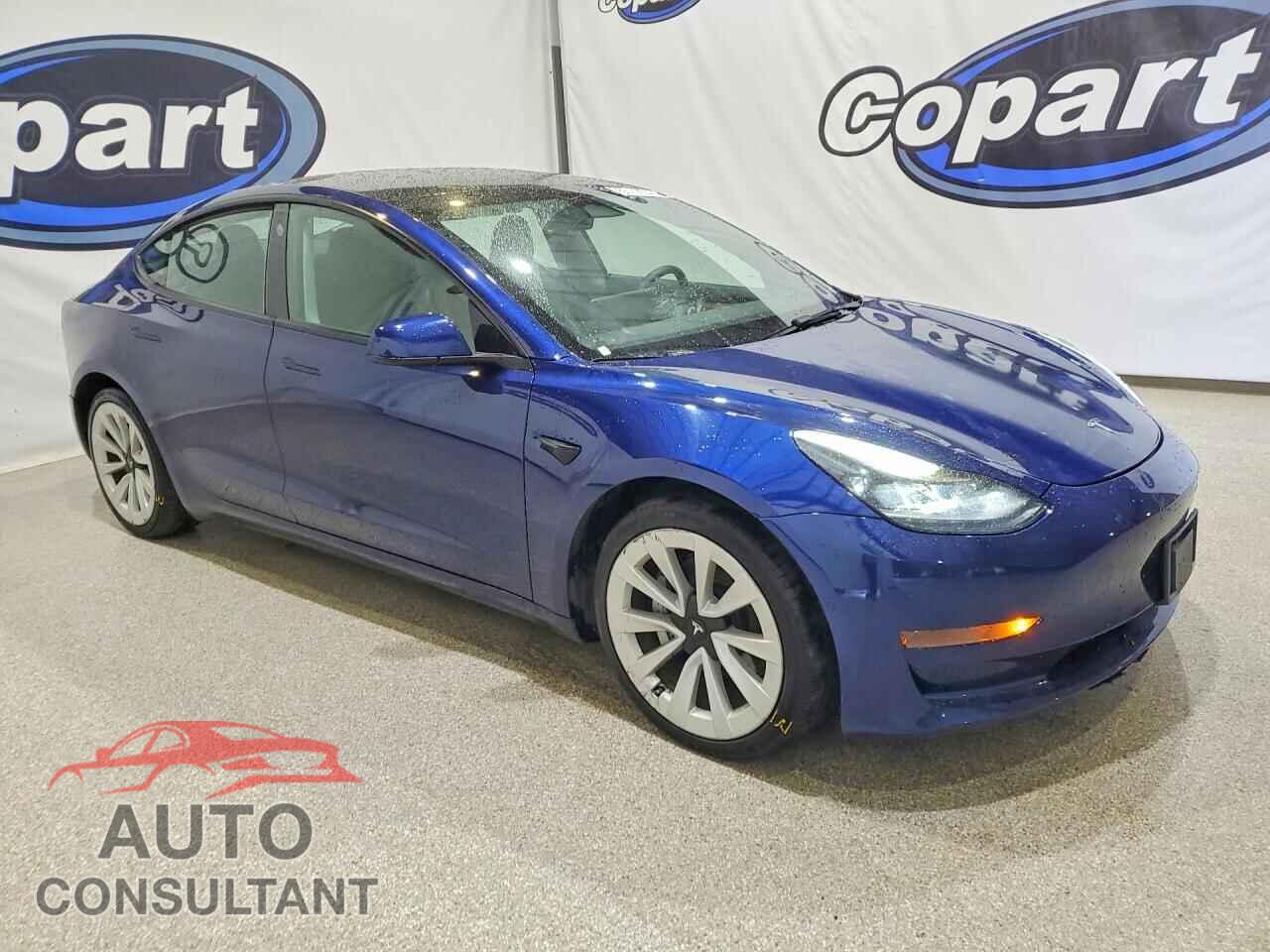 TESLA MODEL 3 2022 - 5YJ3E1EA3NF369515