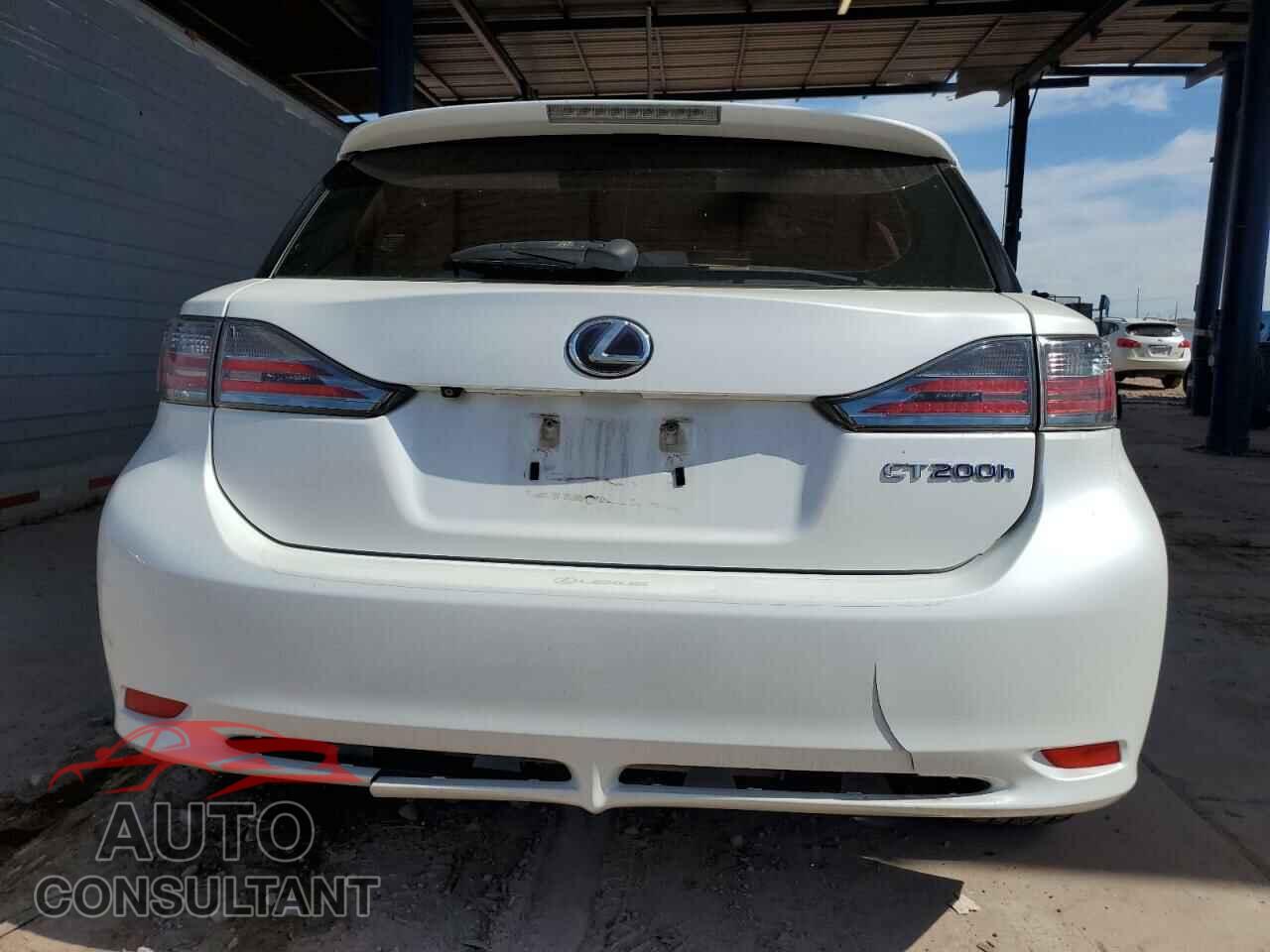 LEXUS CT 200 2012 - JTHKD5BH2C2049785