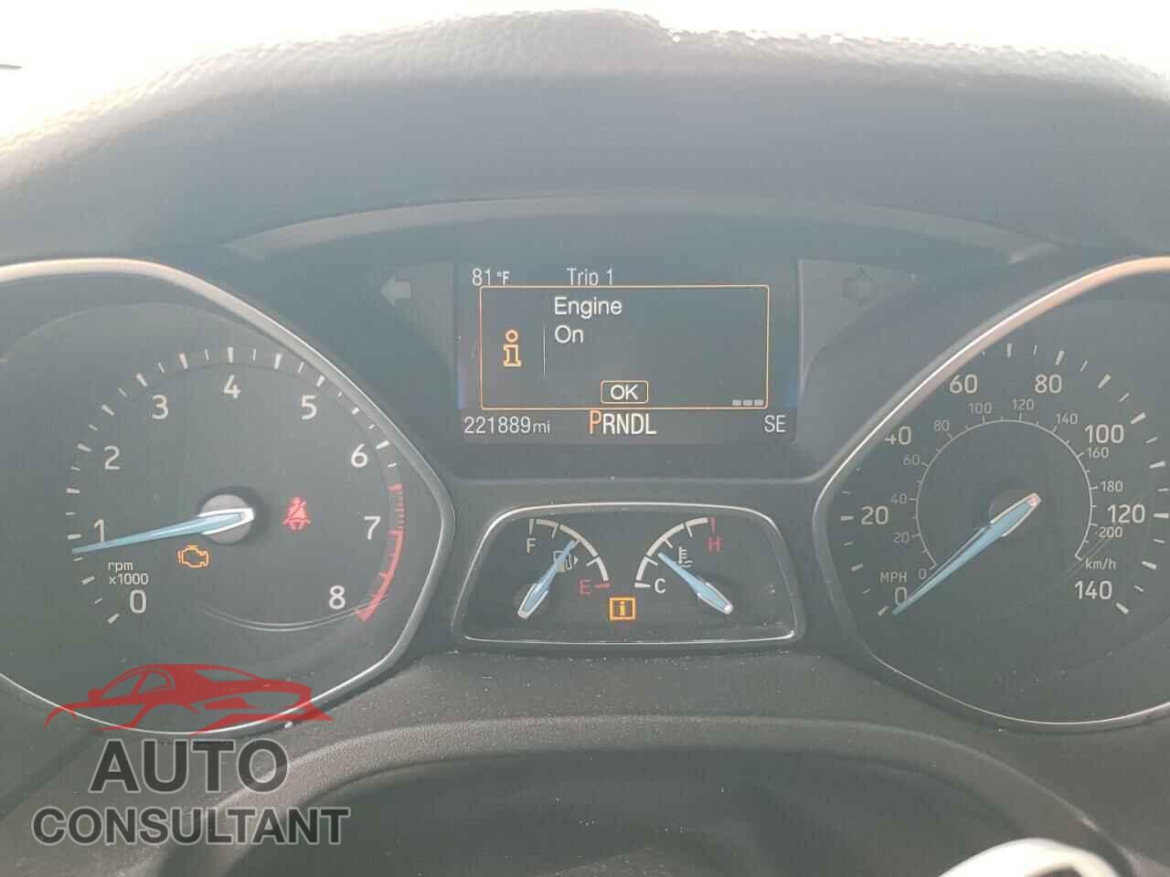 FORD FOCUS 2016 - 1FADP3F29GL286596