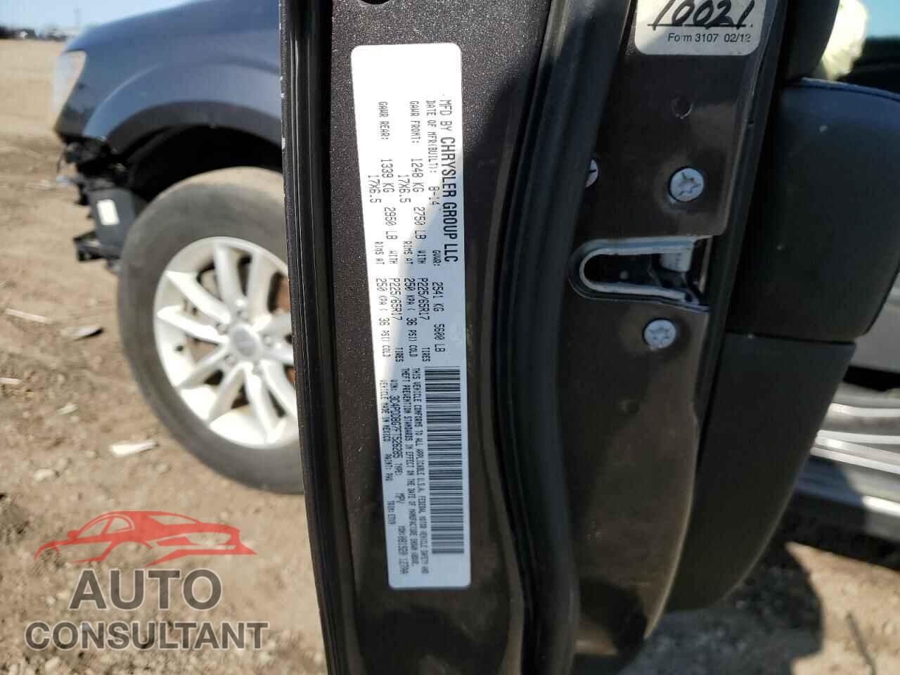DODGE JOURNEY 2015 - 3C4PDDBG7FT526285