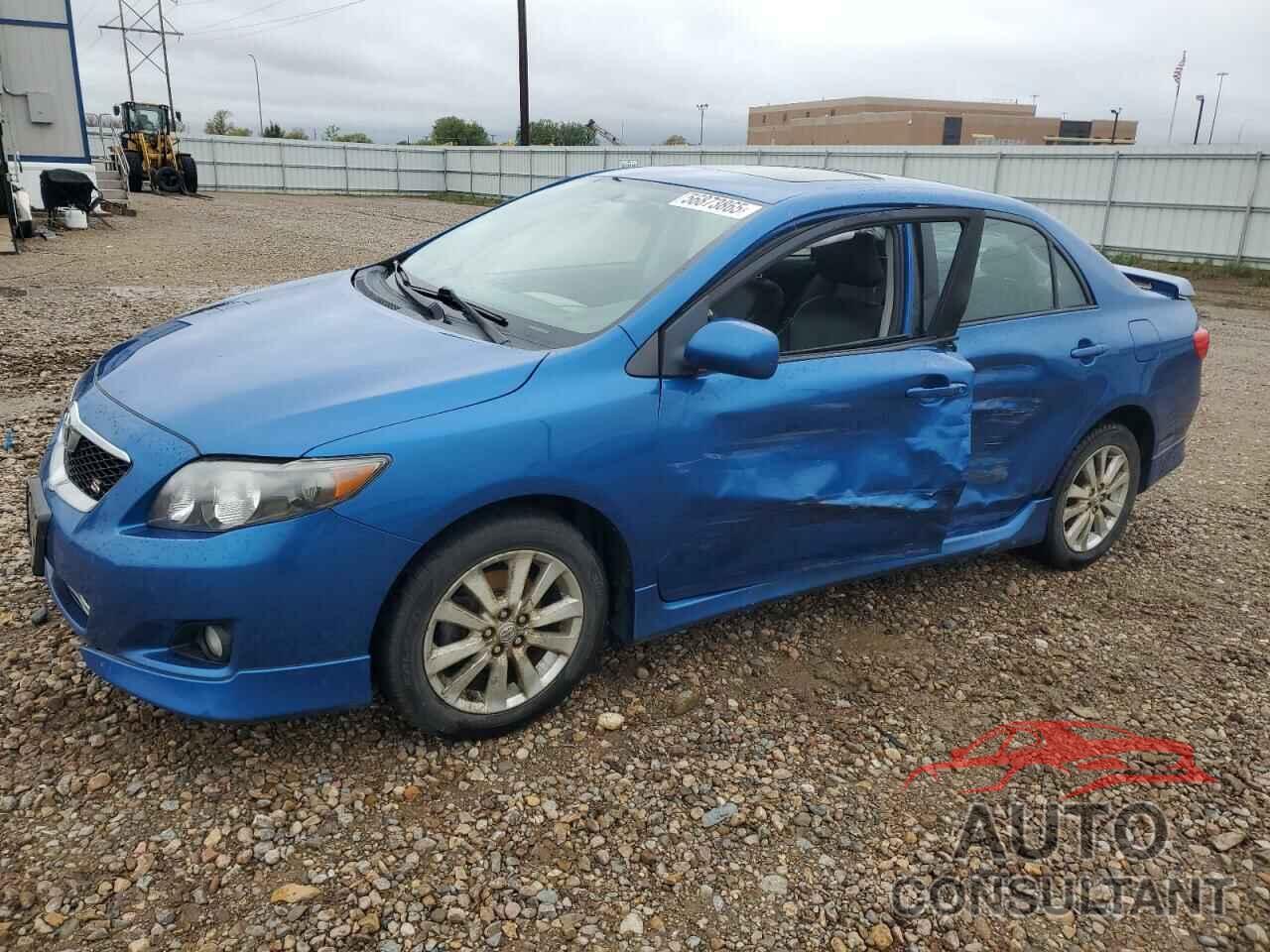 TOYOTA COROLLA 2009 - 1NXBU40E79Z096260