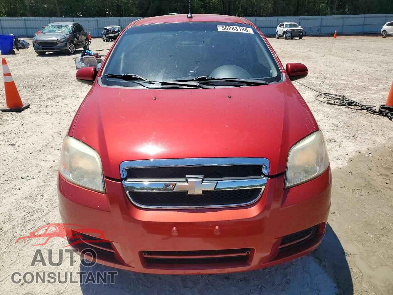CHEVROLET AVEO 2010 - KL1TD5DE7AB049231