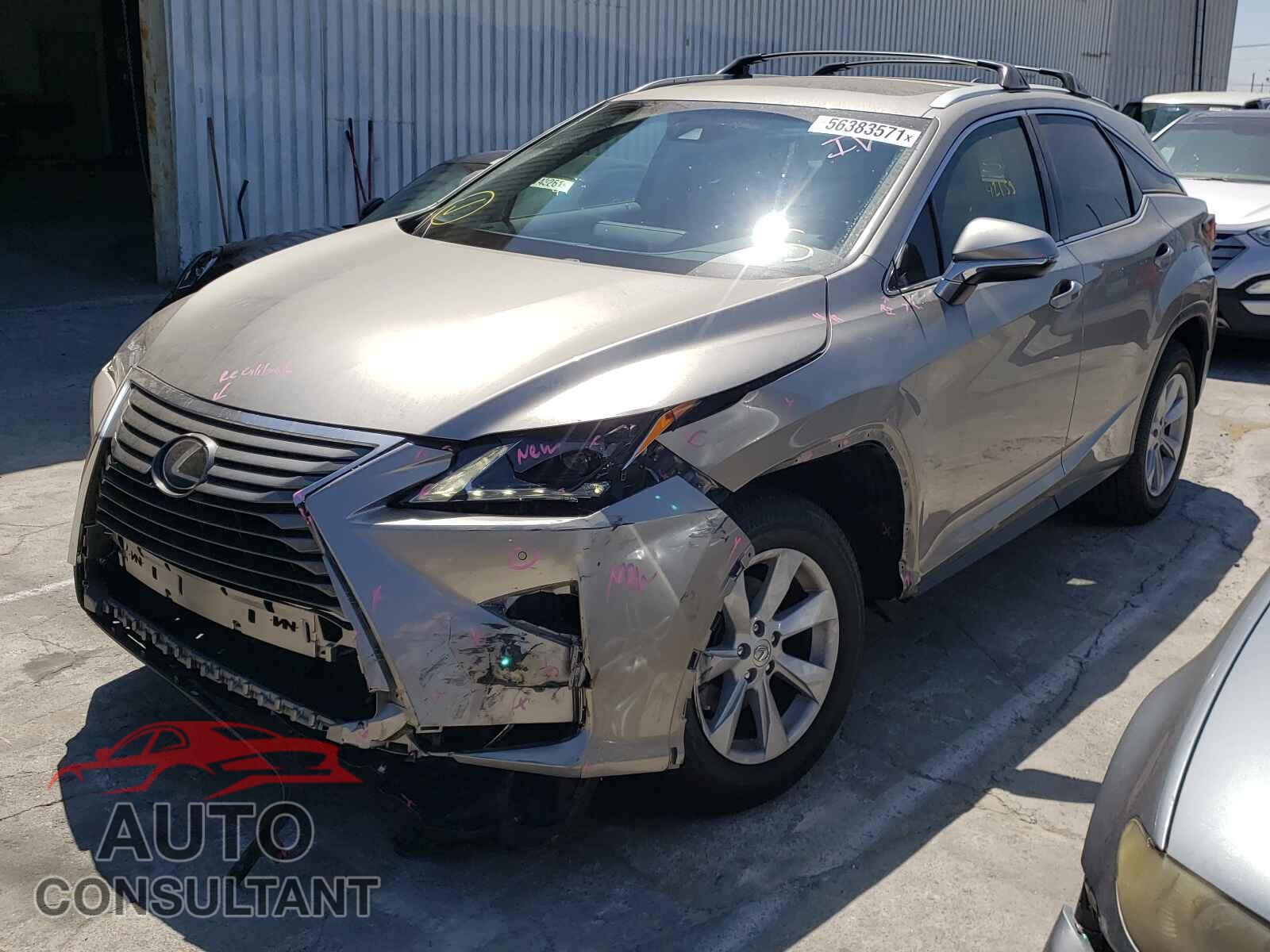 LEXUS RX350 2017 - 2T2ZZMCA8HC047458