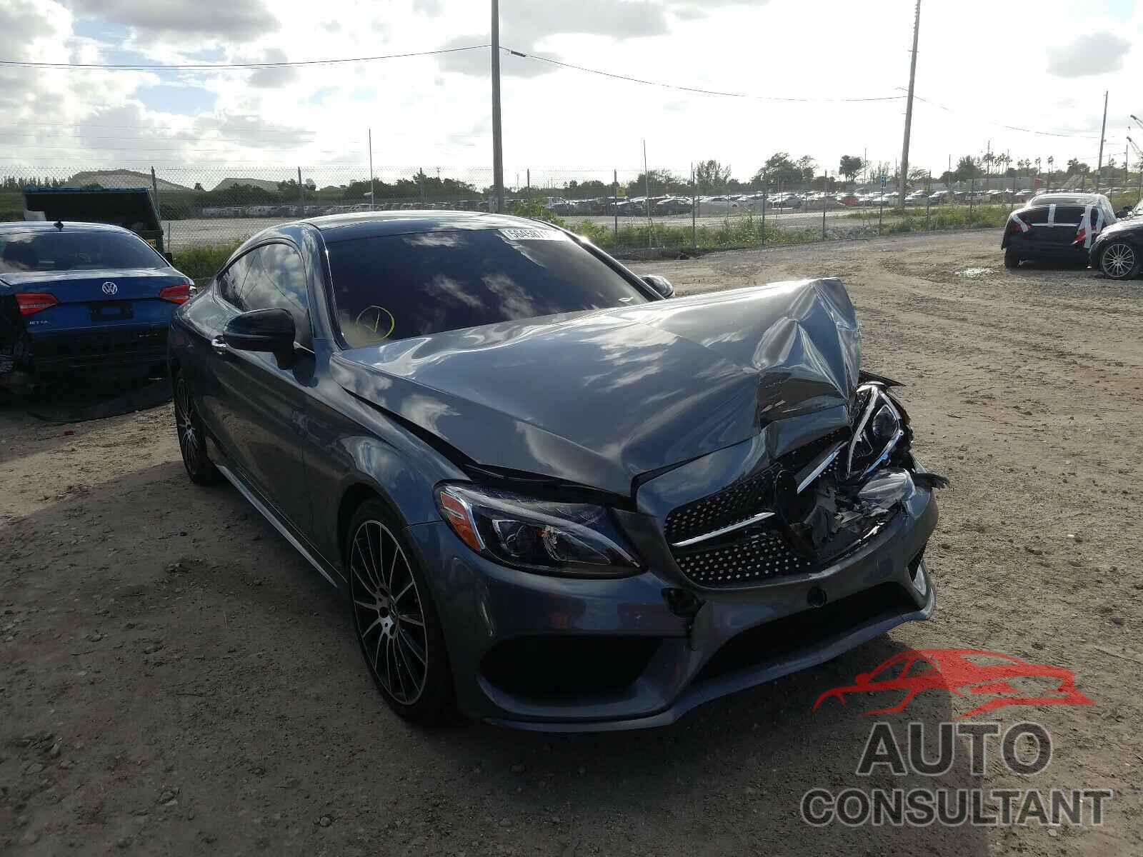 MERCEDES-BENZ C CLASS 2017 - WDDWJ4JB2HF520956