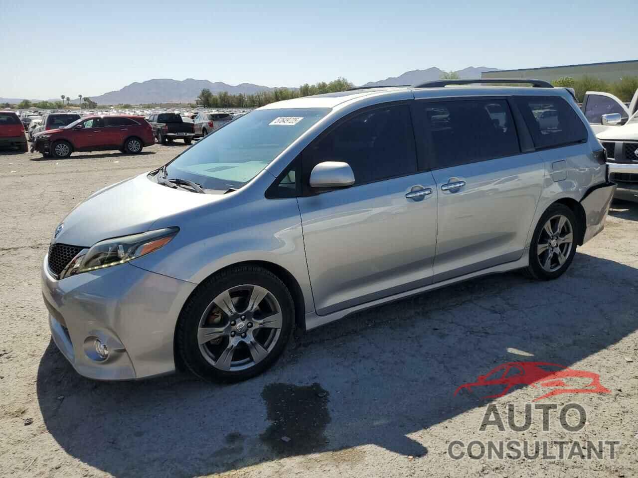 TOYOTA SIENNA 2017 - 5TDXZ3DC8HS864202