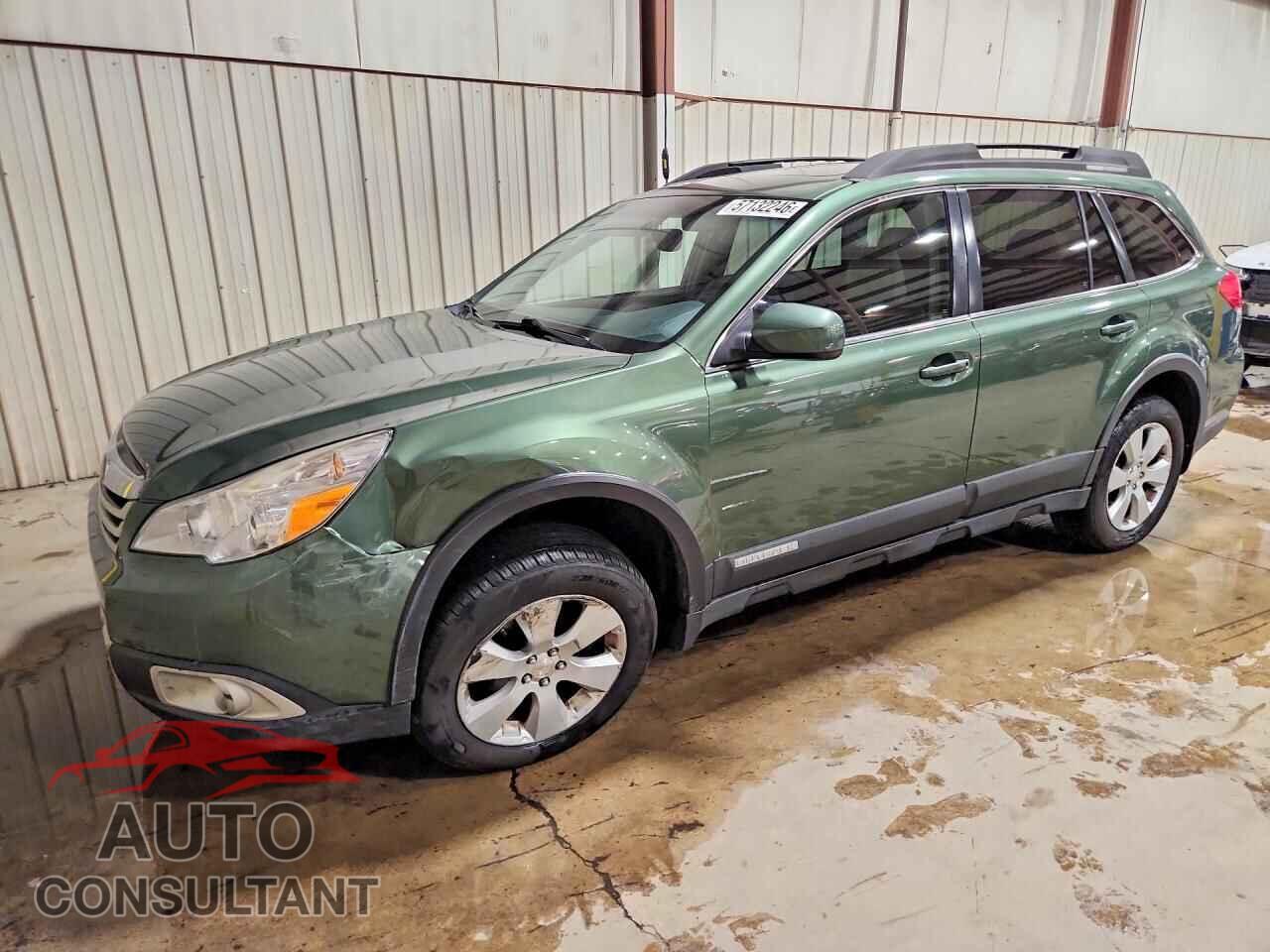 SUBARU OUTBACK 2011 - 4S4BRBKC2B3357632
