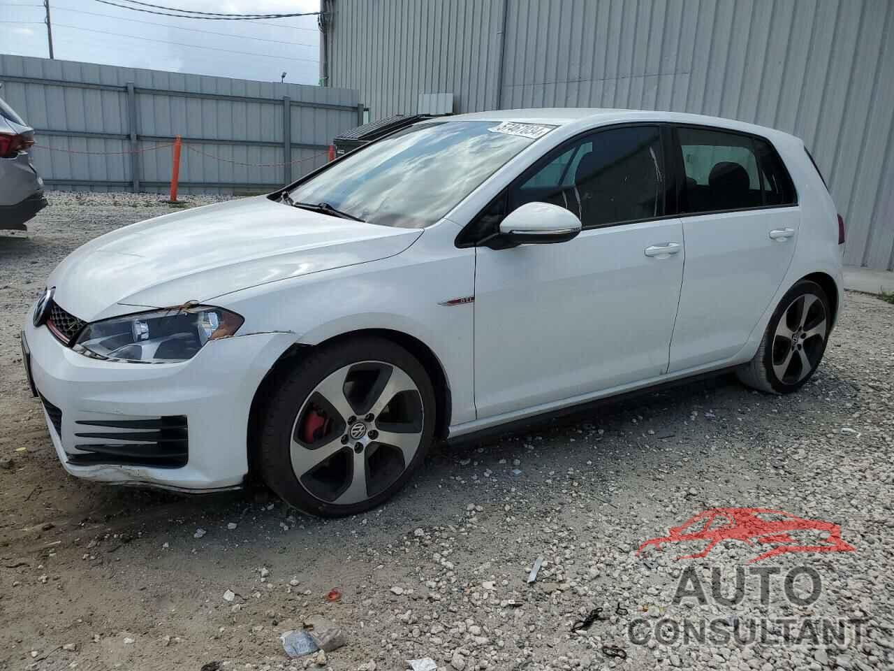 VOLKSWAGEN GTI 2017 - 3VW4T7AU7HM060611