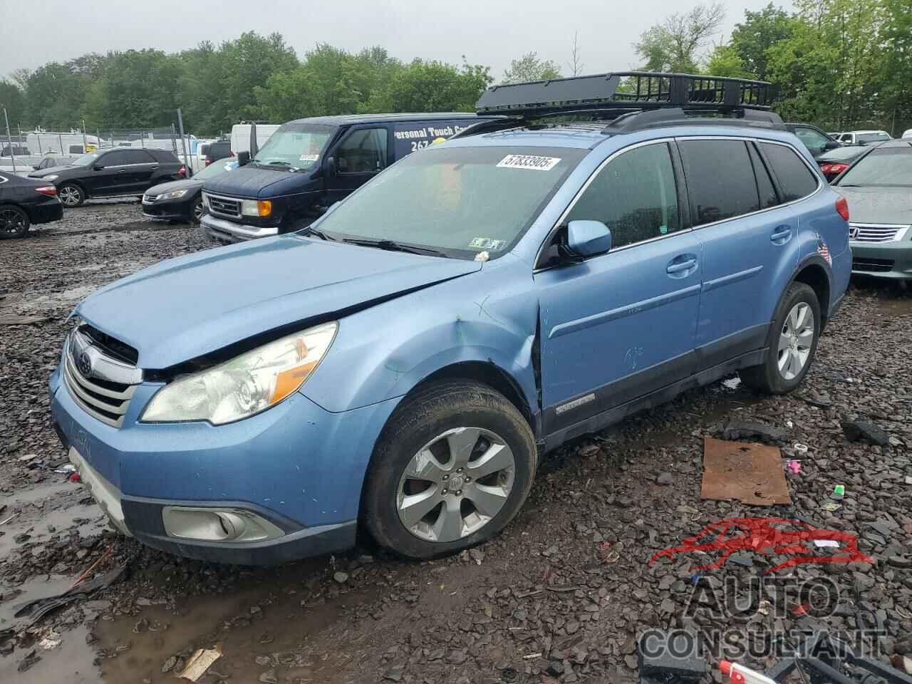 SUBARU OUTBACK 2011 - 4S4BRDKC1B2348034