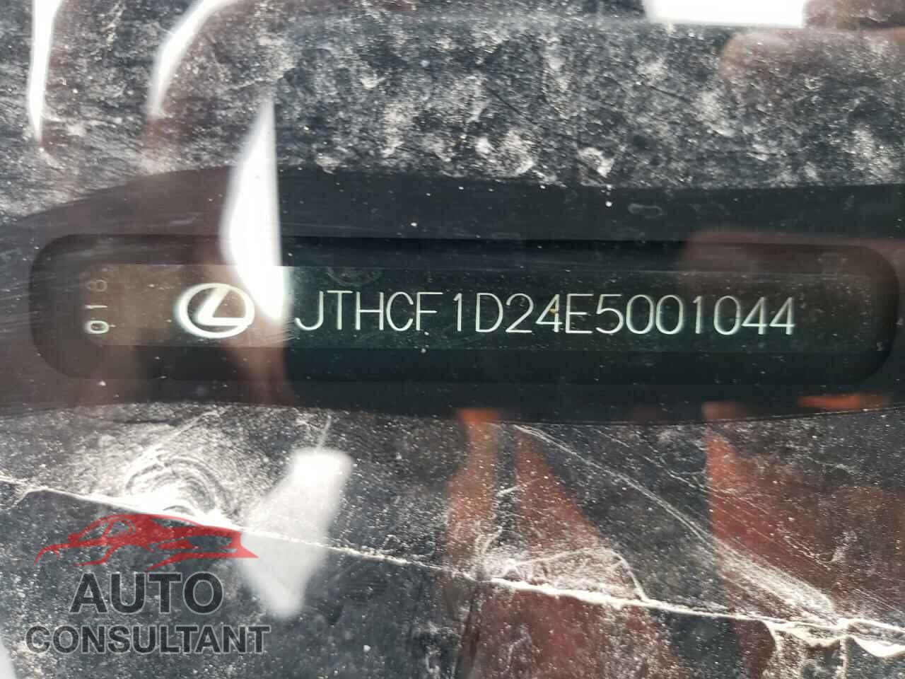 LEXUS IS 2014 - JTHCF1D24E5001044