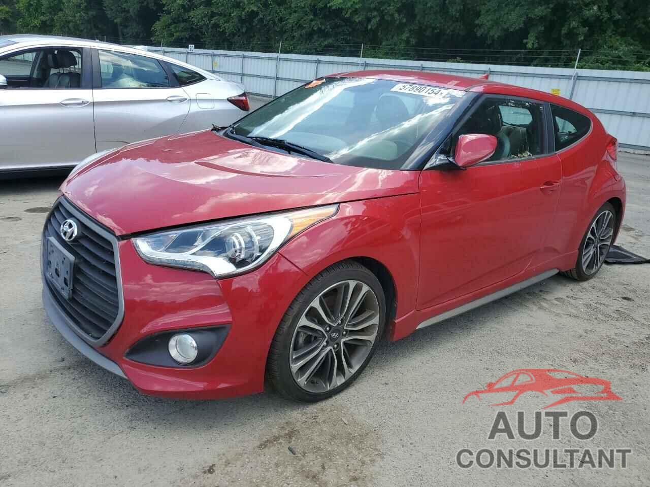 HYUNDAI VELOSTER 2016 - KMHTC6AE7GU285182