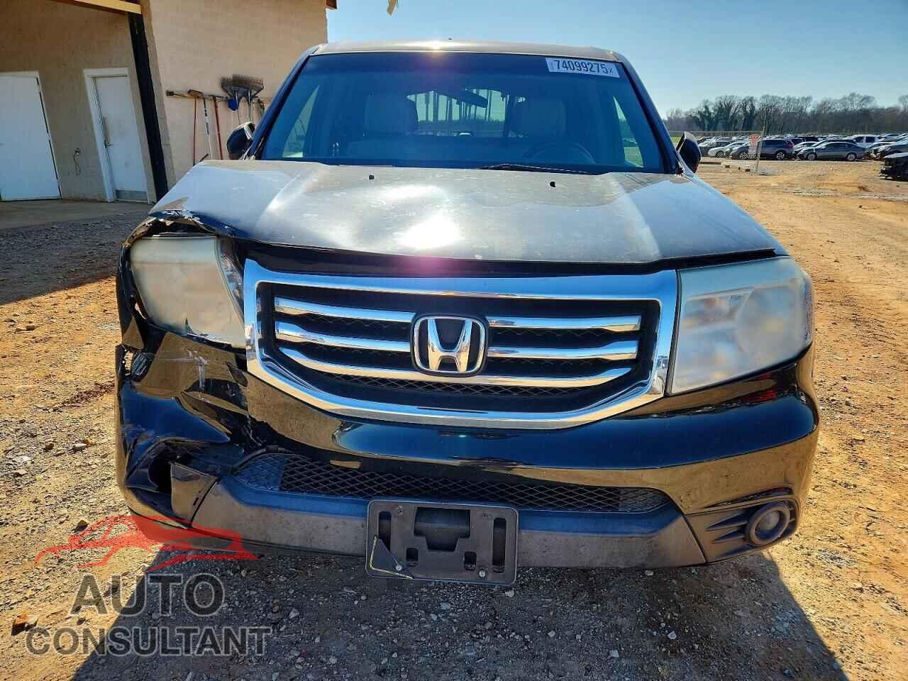 HONDA PILOT 2013 - 5FNYF3H22DB036854