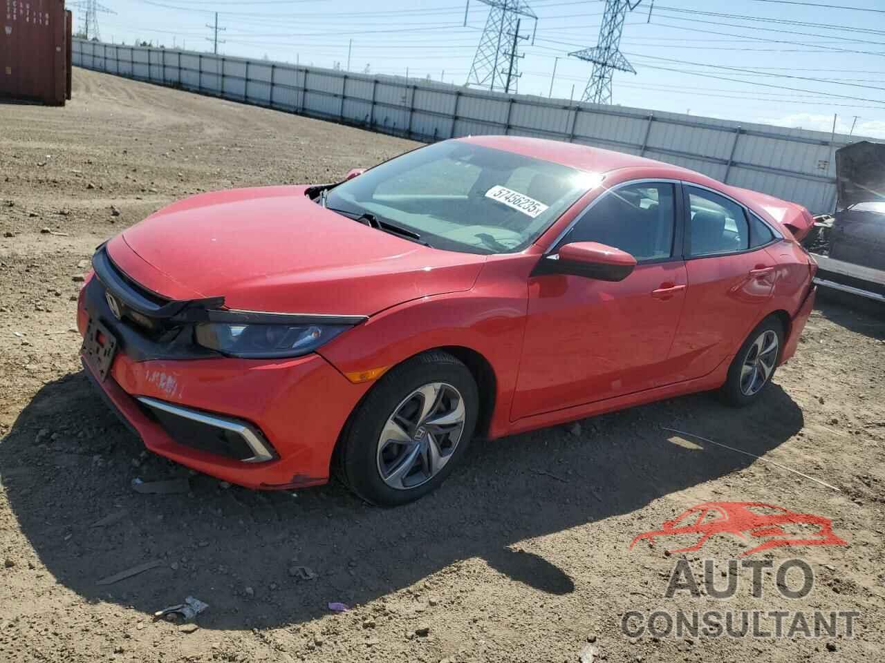 HONDA CIVIC 2019 - 2HGFC2F61KH551076