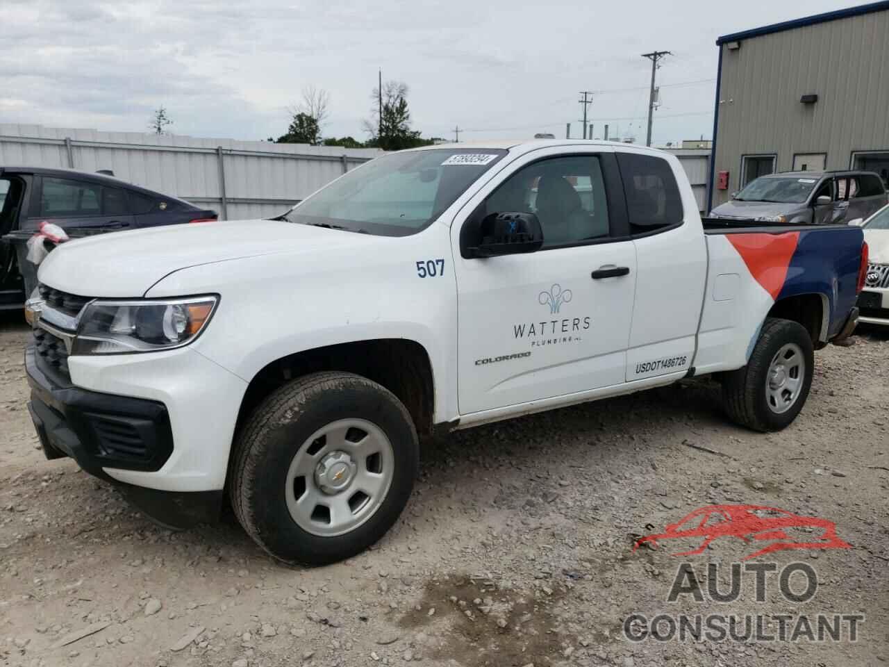 CHEVROLET COLORADO 2022 - 1GCHTBEN6N1267400