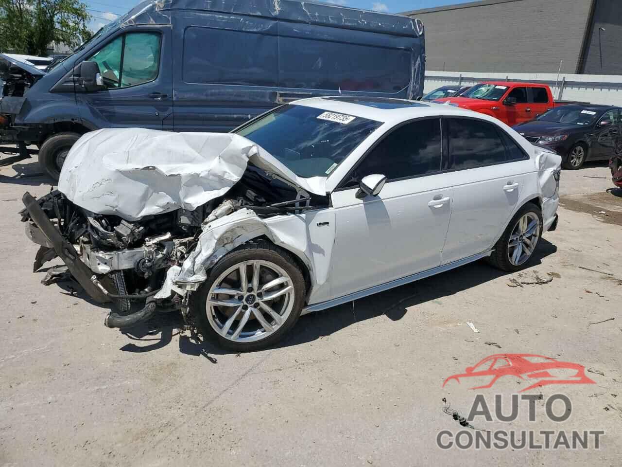 AUDI A4 2017 - WAUDNAF45HN050004