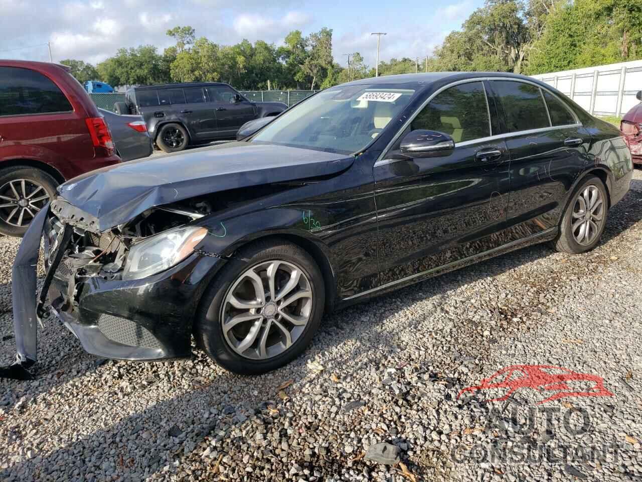 MERCEDES-BENZ C-CLASS 2017 - 55SWF4JB5HU203624