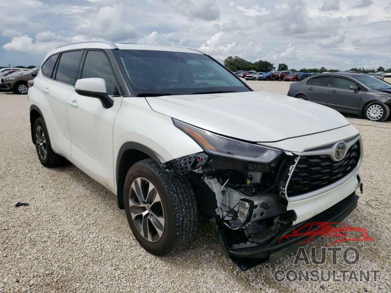 TOYOTA HIGHLANDER 2021 - 5TDGZRBH7MS539410