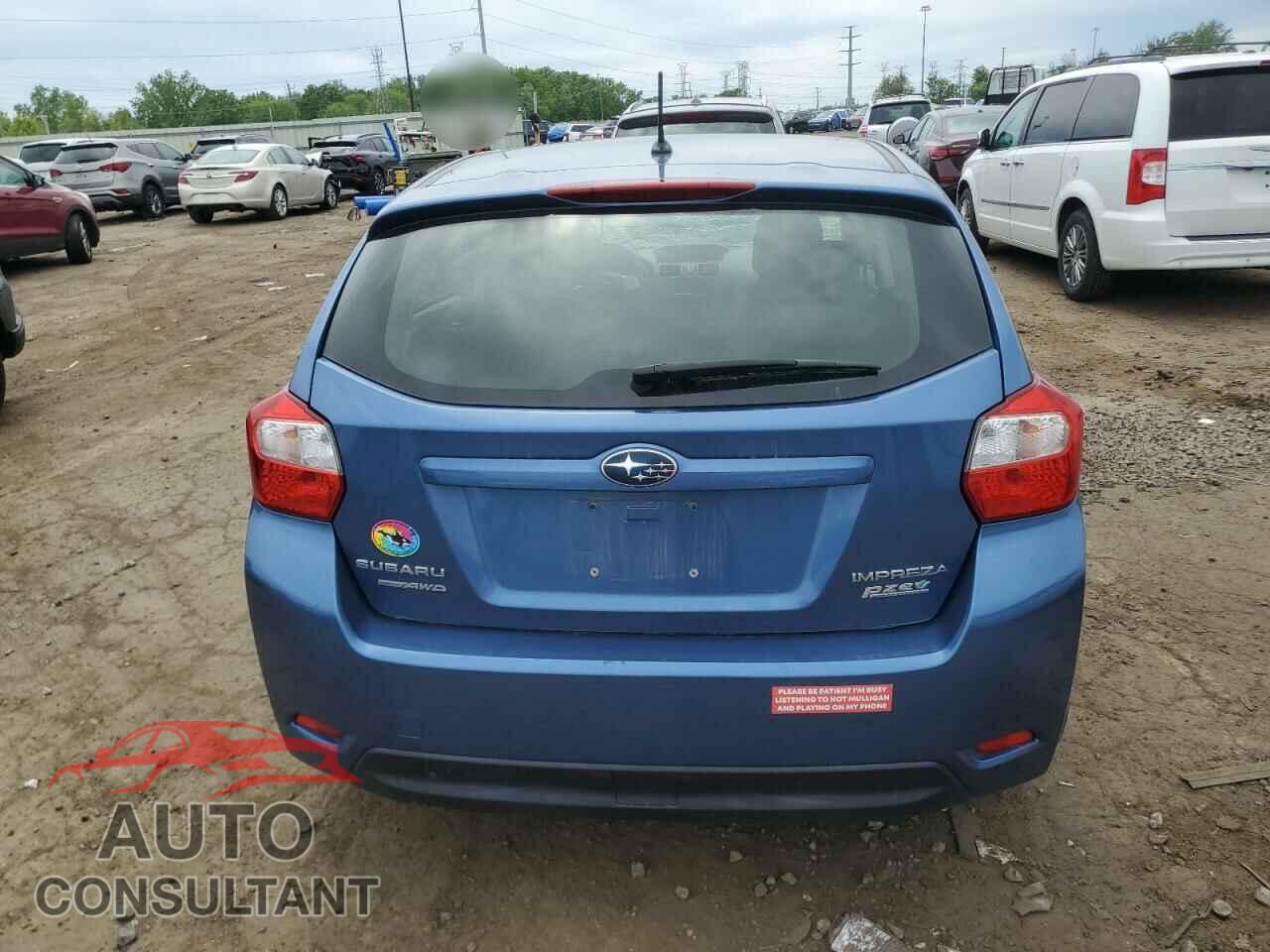 SUBARU IMPREZA 2014 - JF1GPAA60E8281492
