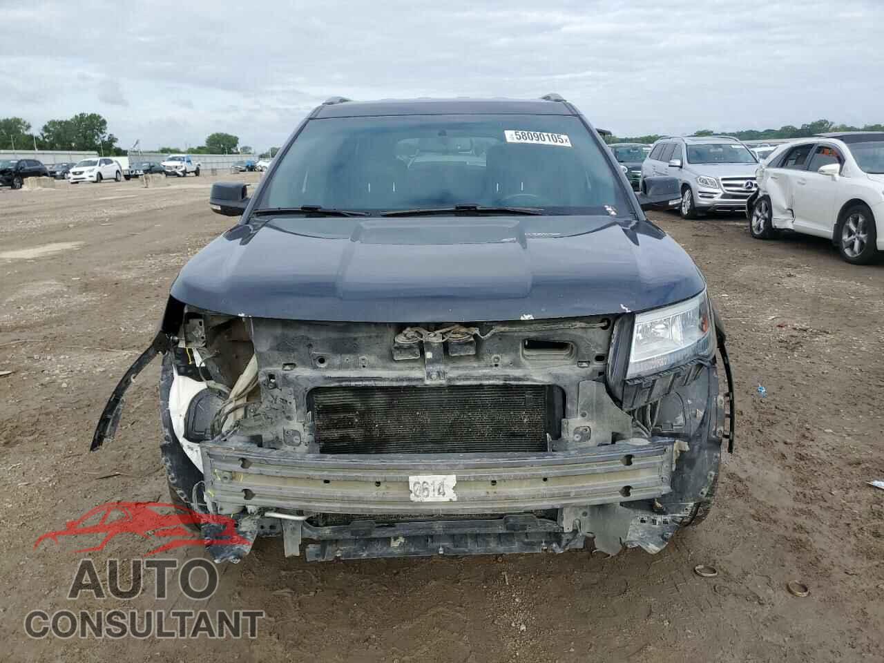 FORD EXPLORER 2017 - 1FM5K8D89HGA99222