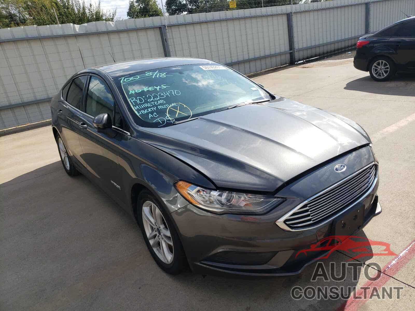 FORD FUSION 2018 - 3FA6P0LU8JR204444