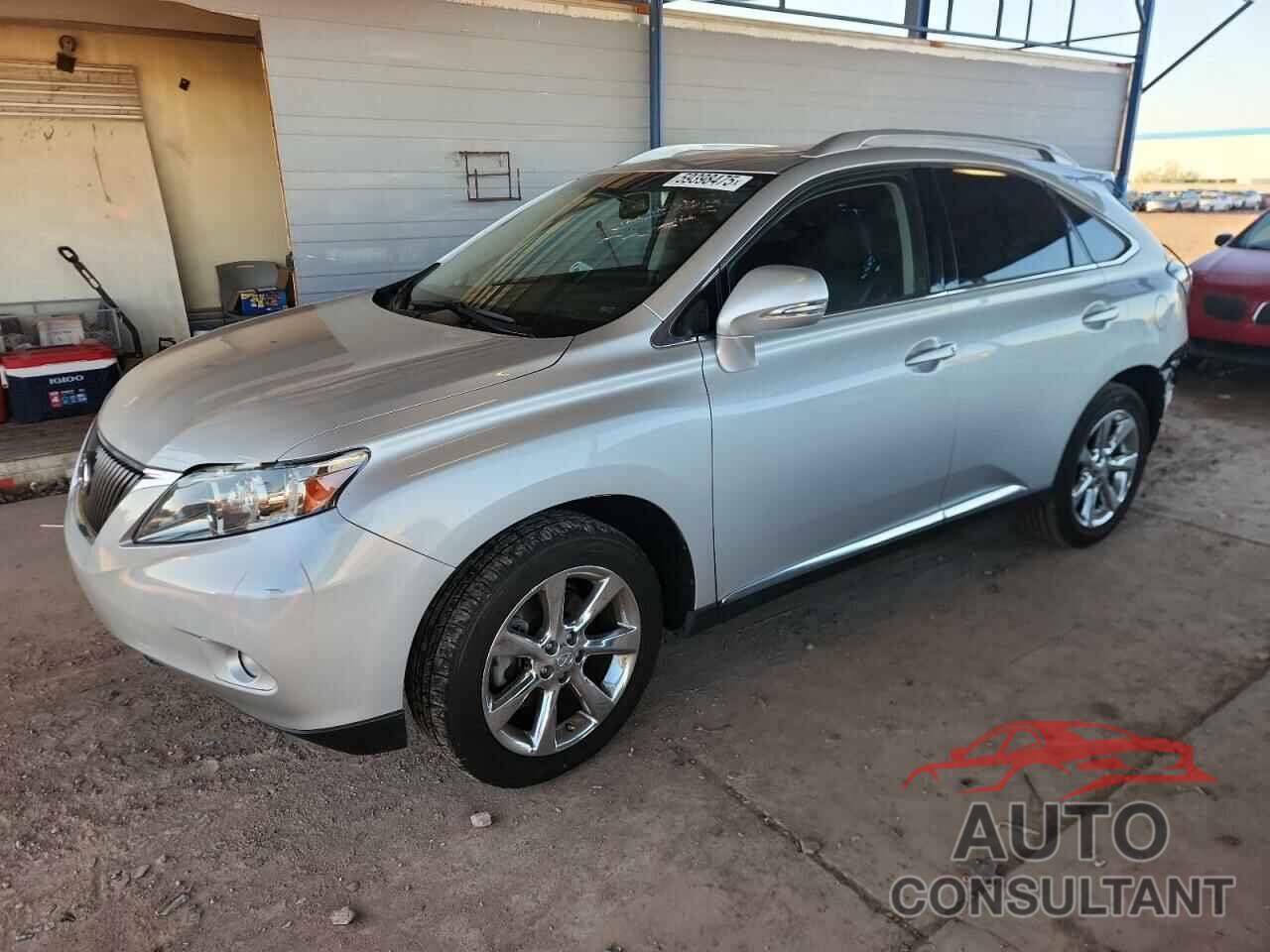 LEXUS RX350 2012 - JTJZK1BA4C2412599