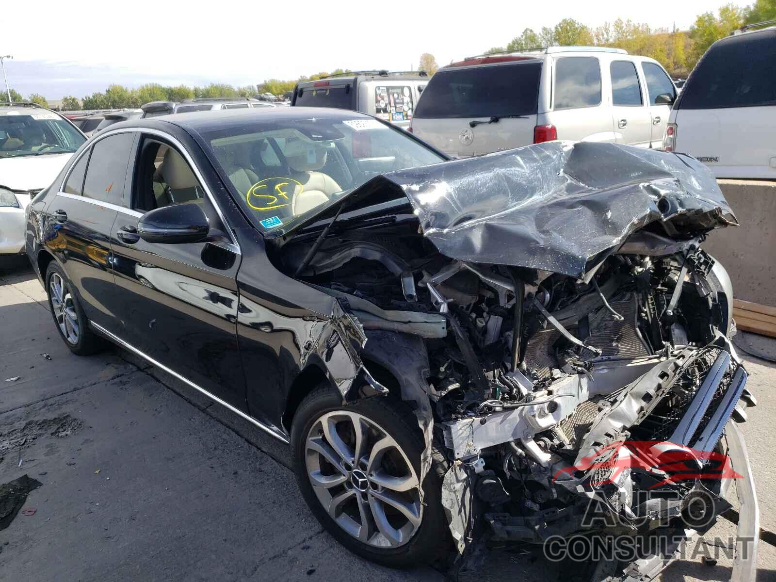 MERCEDES-BENZ C-CLASS 2016 - 55SWF4KB2GU133786