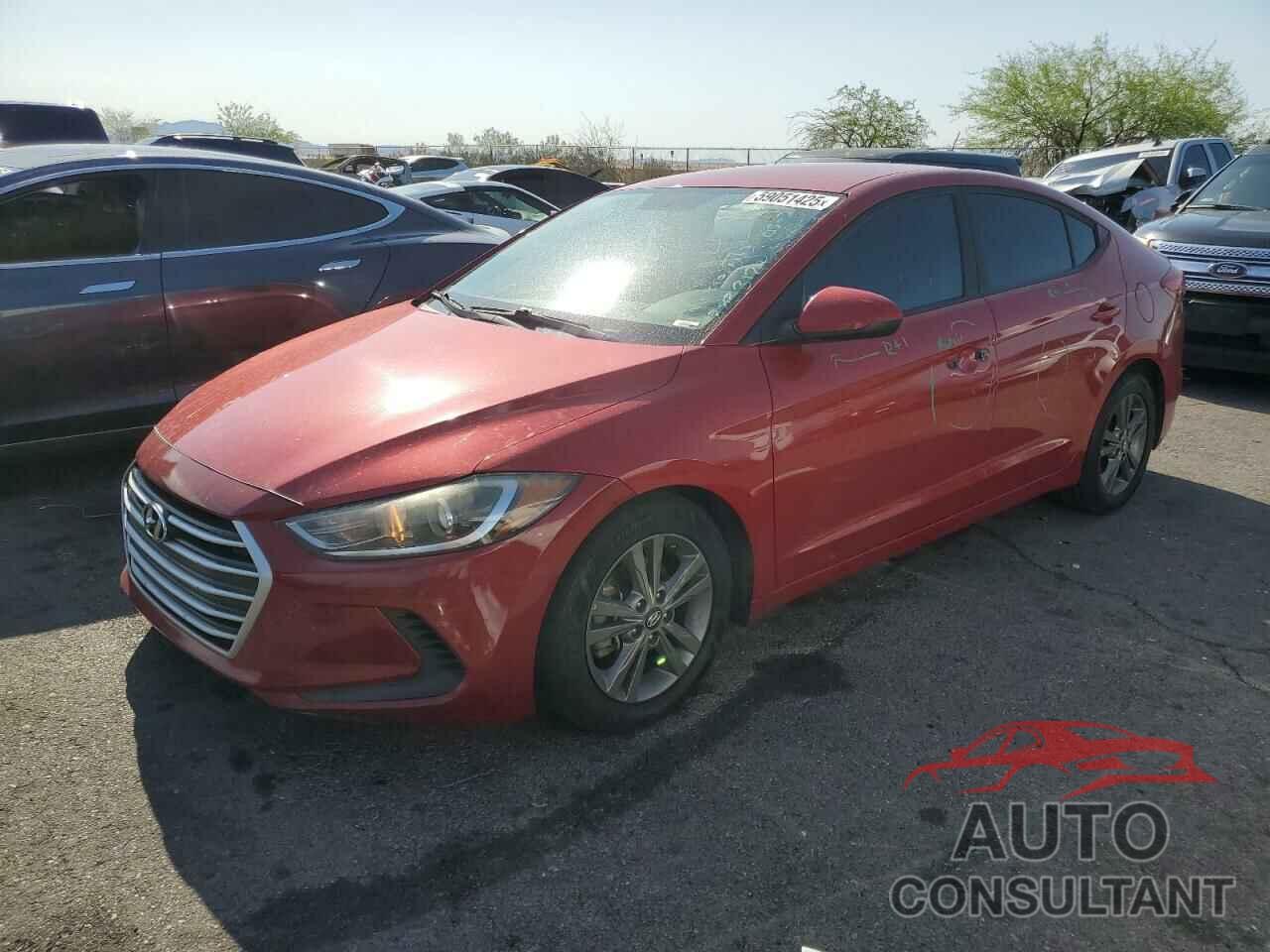 HYUNDAI ELANTRA 2018 - 5NPD84LF3JH319351