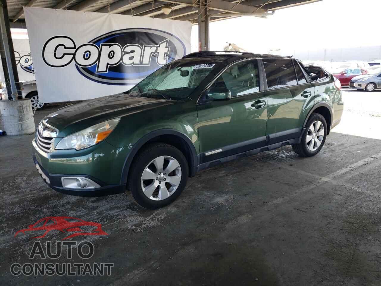 SUBARU OUTBACK 2011 - 4S4BRBCC2B3354955