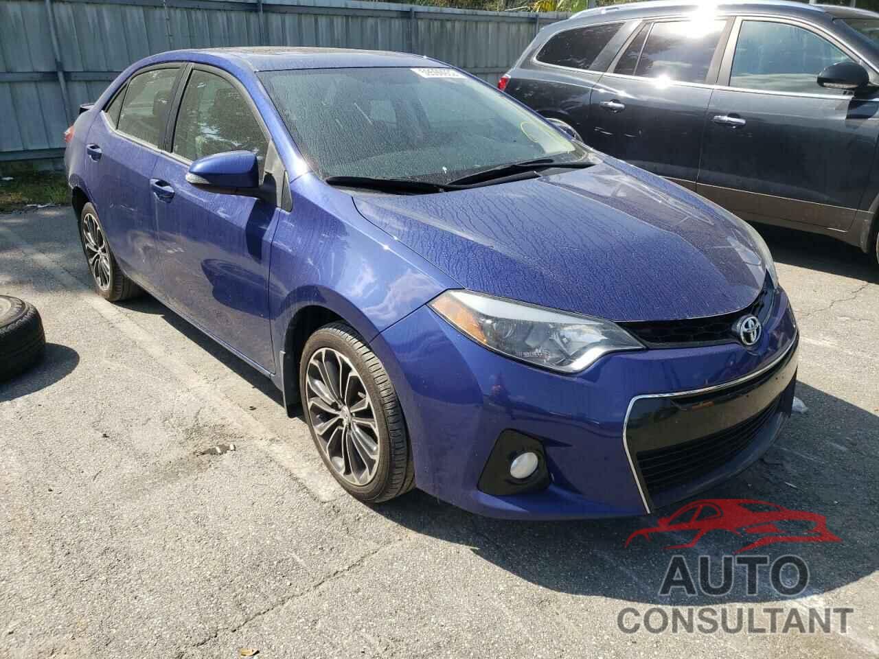 TOYOTA COROLLA 2016 - 2T1BURHE1GC730873