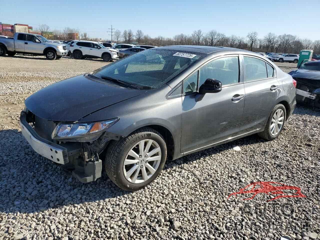 HONDA CIVIC 2012 - 19XFB2F88CE014124