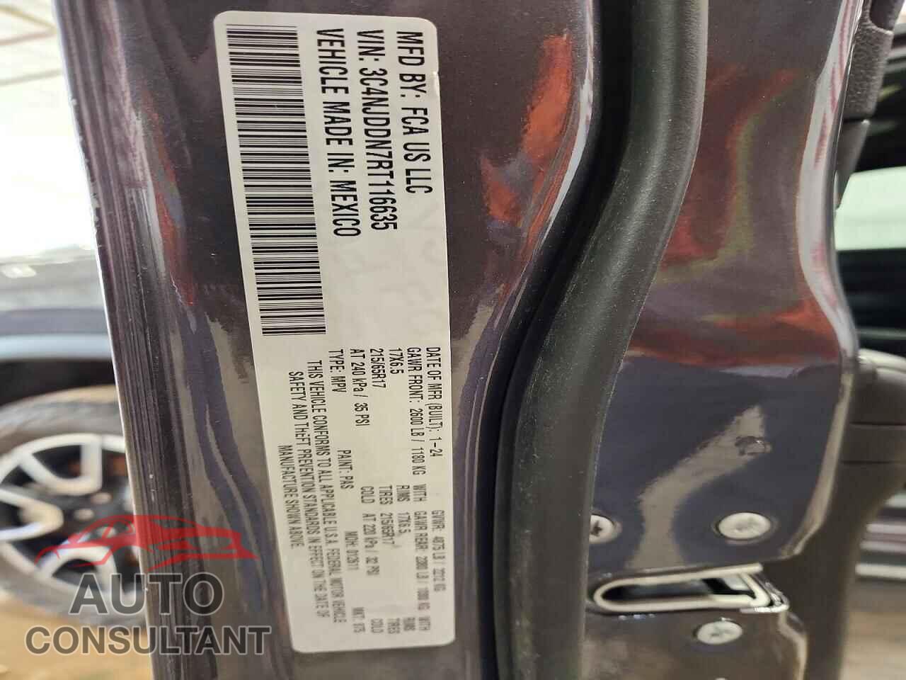 JEEP COMPASS 2024 - 3C4NJDDN7RT116635