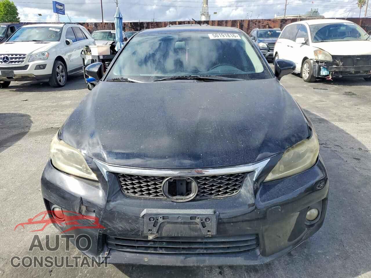 LEXUS CT 200 2011 - JTHKD5BH7B2016456