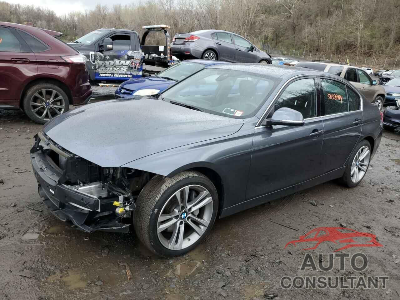 BMW 3 SERIES 2017 - WBA8B7G38HNU38265
