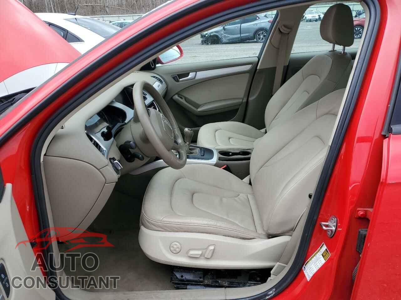 AUDI A4 2011 - WAUDFAFL2BA110257