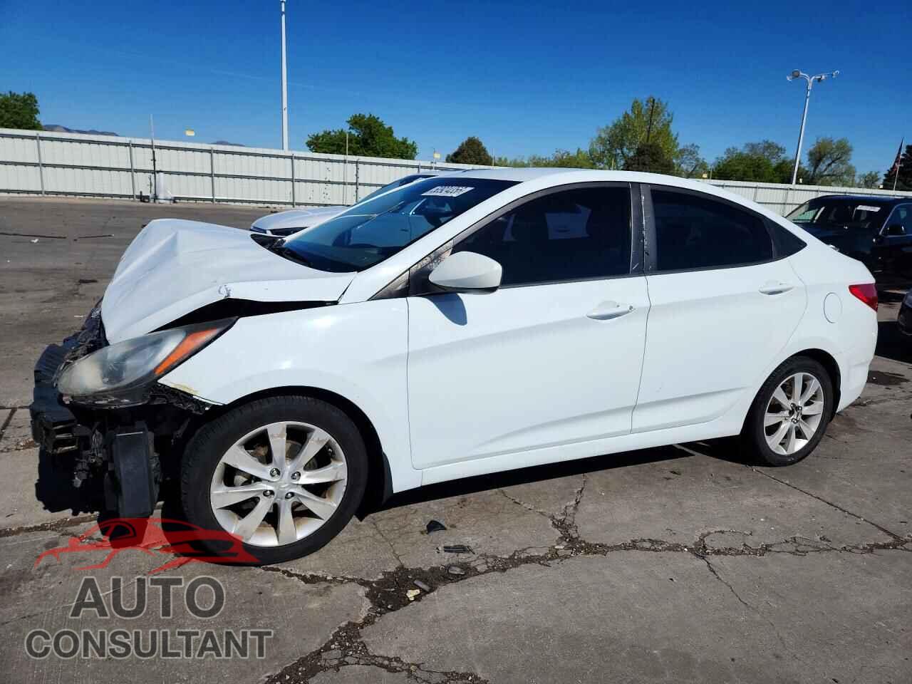 HYUNDAI ACCENT 2012 - KMHCU4AE2CU227492