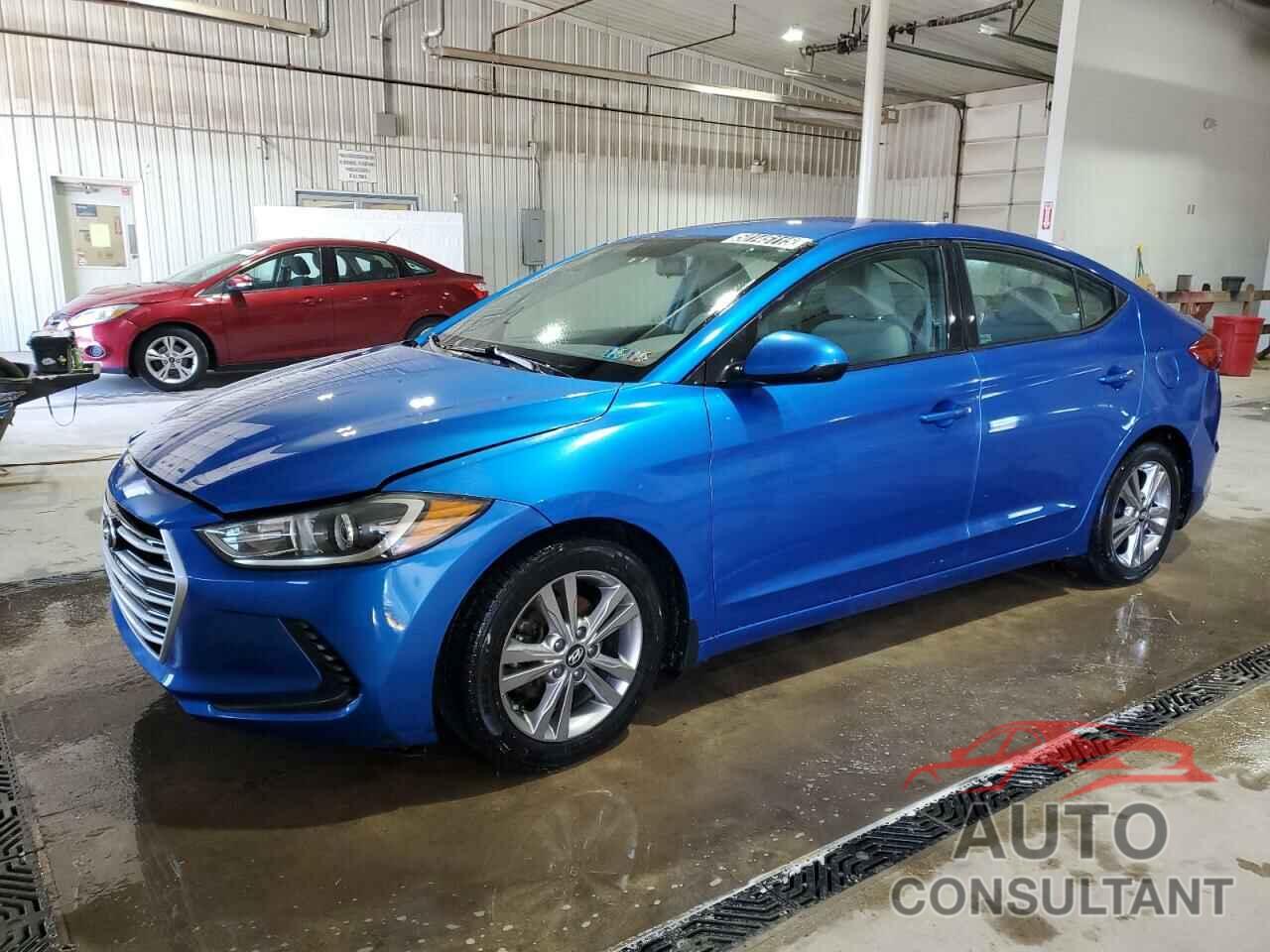 HYUNDAI ELANTRA 2017 - KMHD84LF6HU145089