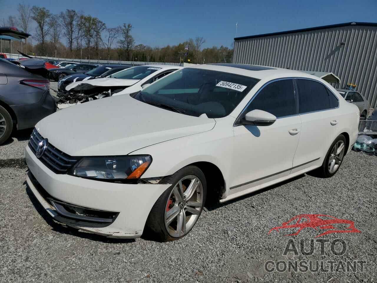 VOLKSWAGEN PASSAT 2012 - 1VWBN7A30CC034967
