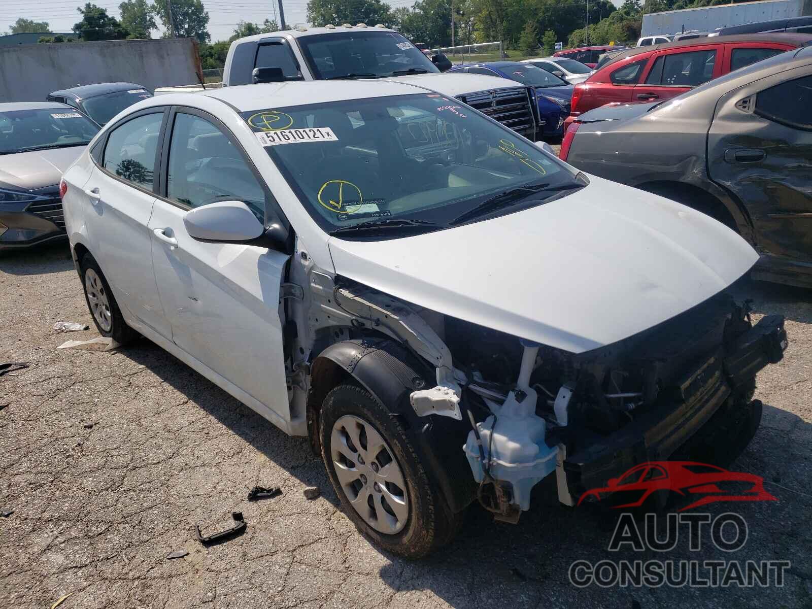HYUNDAI ACCENT 2016 - KMHCT4AE9GU075008
