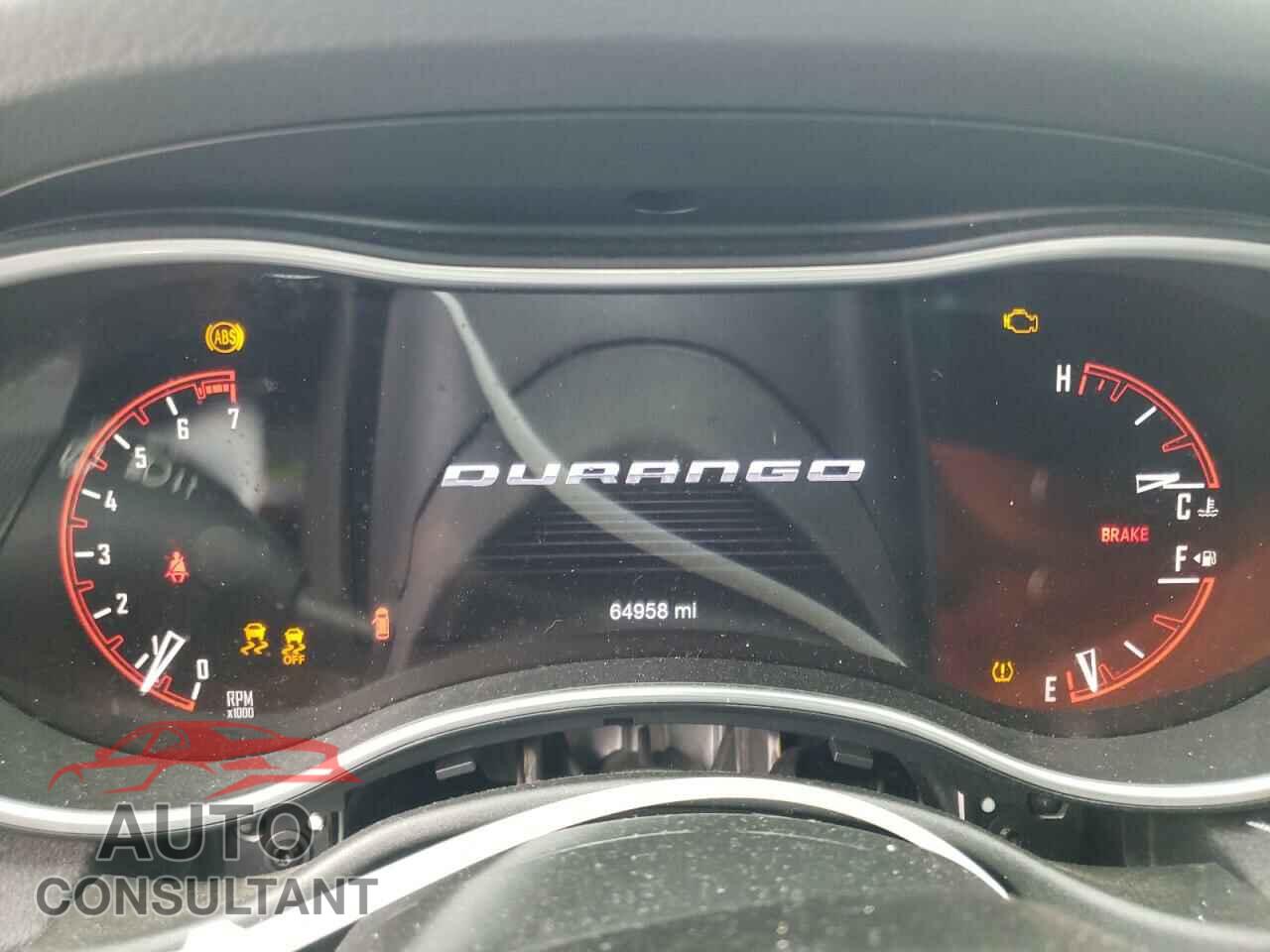 DODGE DURANGO 2019 - 1C4RDJAGXKC848627