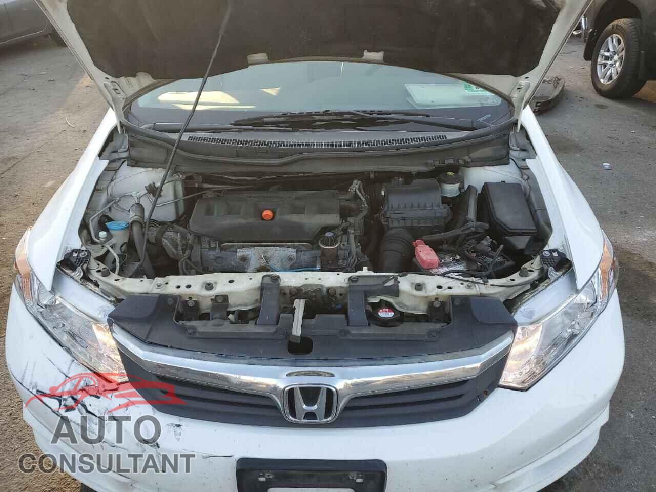 HONDA CIVIC 2012 - 19XFB2F89CE372607