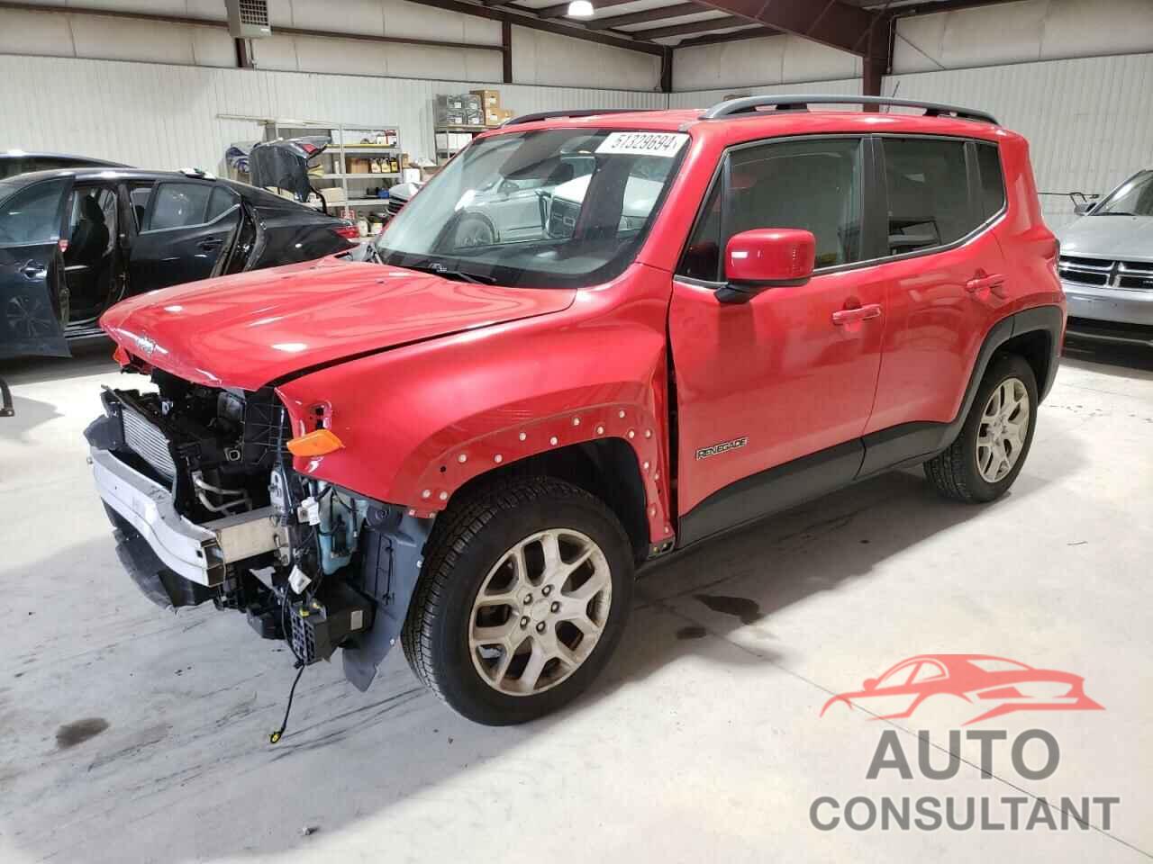 JEEP RENEGADE 2016 - ZACCJBBT0GPC46127