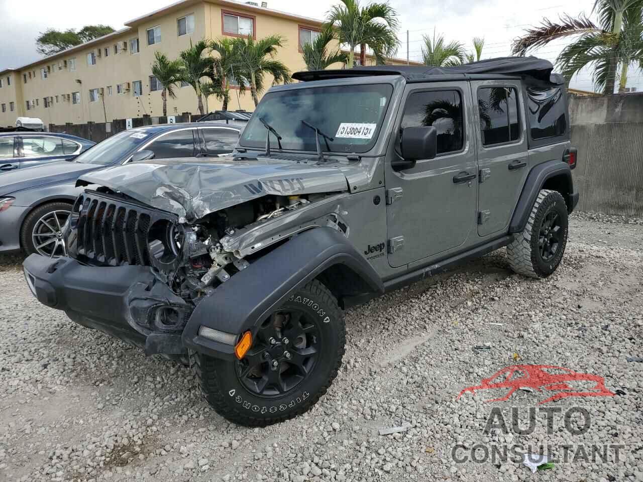 JEEP WRANGLER 2021 - 1C4HJXDM6MW628041