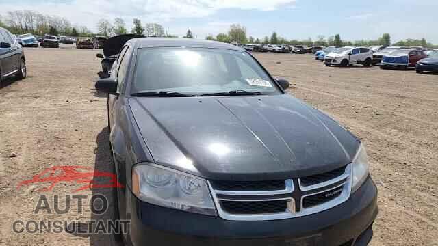 DODGE AVENGER 2012 - 1C3CDZEG1CN126326
