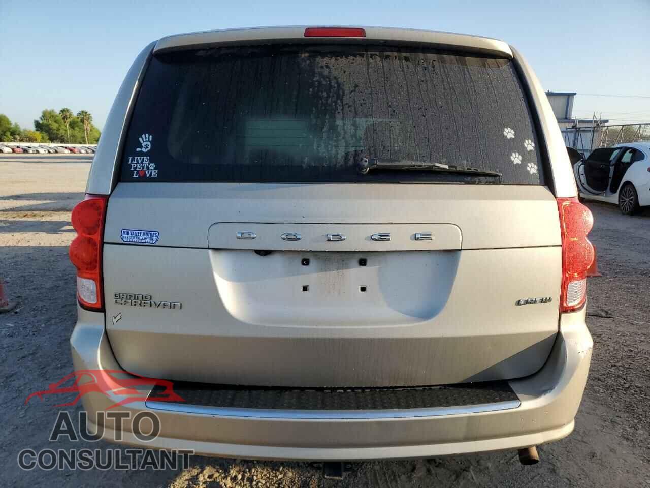 DODGE CARAVAN 2013 - 2C4RDGDG4DR567707
