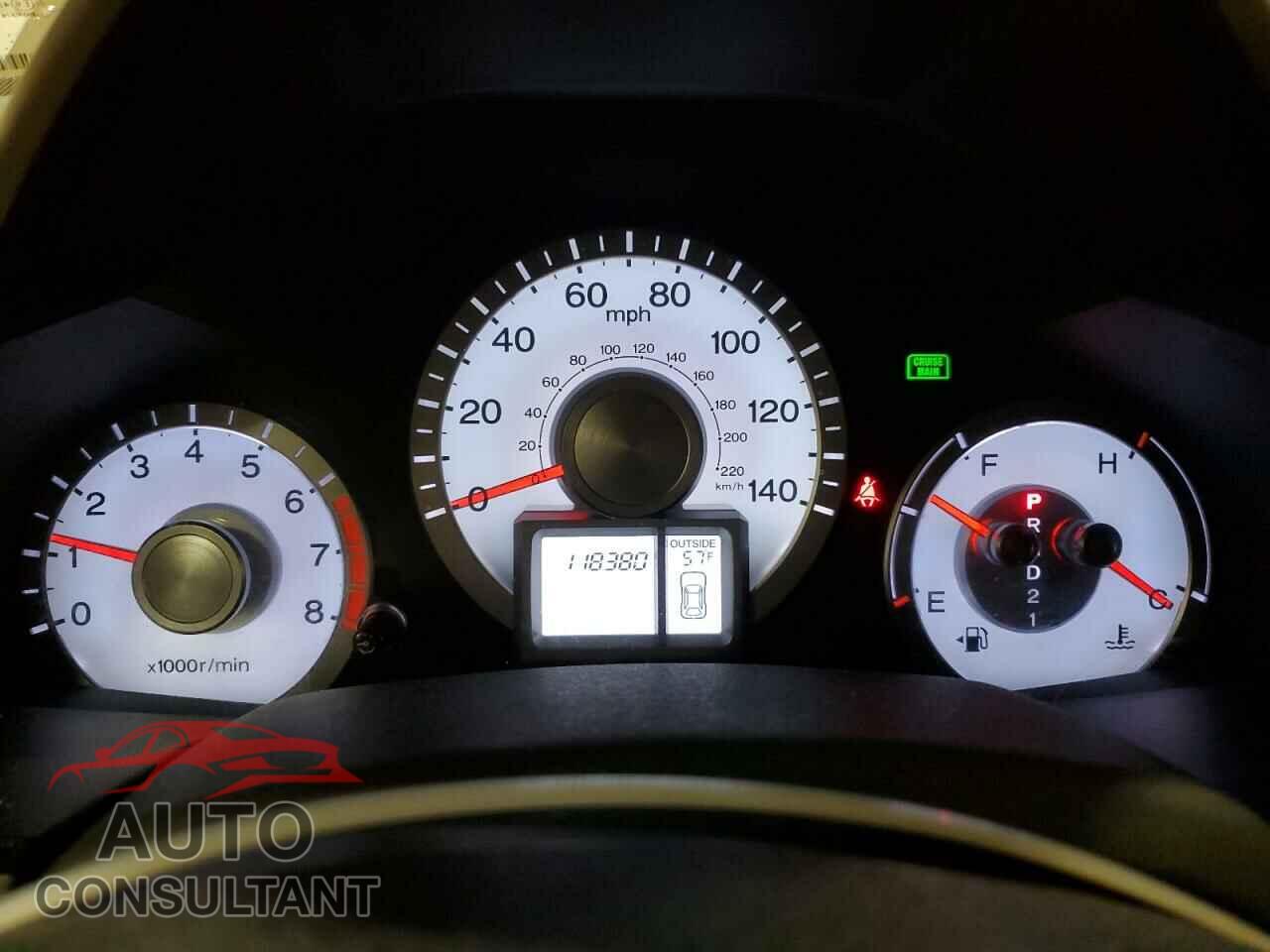 HONDA PILOT 2011 - 5FNYF4H44BB080620